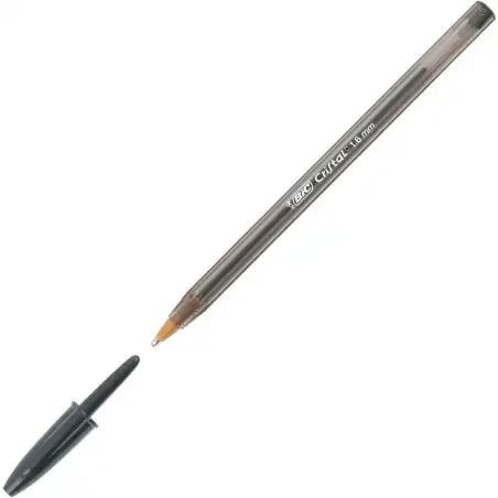 (880648) BIC BOLÍGRAFO CRISTAL LARGE NEGRO CAJA 50 UD