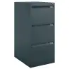(1633A-AV1) BISLEY ARCHIVADOR METÁLICO BS1633 PREMIUM 3 CAJONES FOLIO CARPETAS COLGANTES MULTIFORMATO FONDO 62CM ANTRACITA