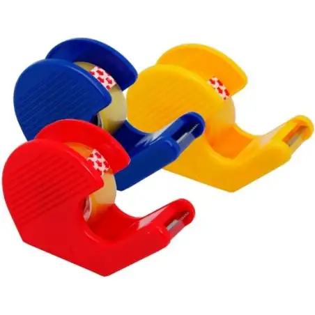 (305409) BISMARK PORTARROLLOS MINI DISPENSADOR COLORES SURTIDOS