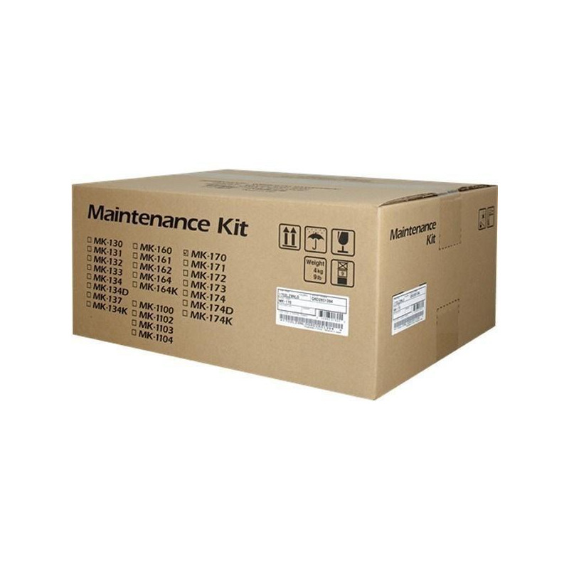 (1702LZ8NL0) KYOCERA-MITA FS-1320D/1370DN KIT DE MANTENIMIENTO LASER NEGRO MK170 (DRUM+DEVELOPER)