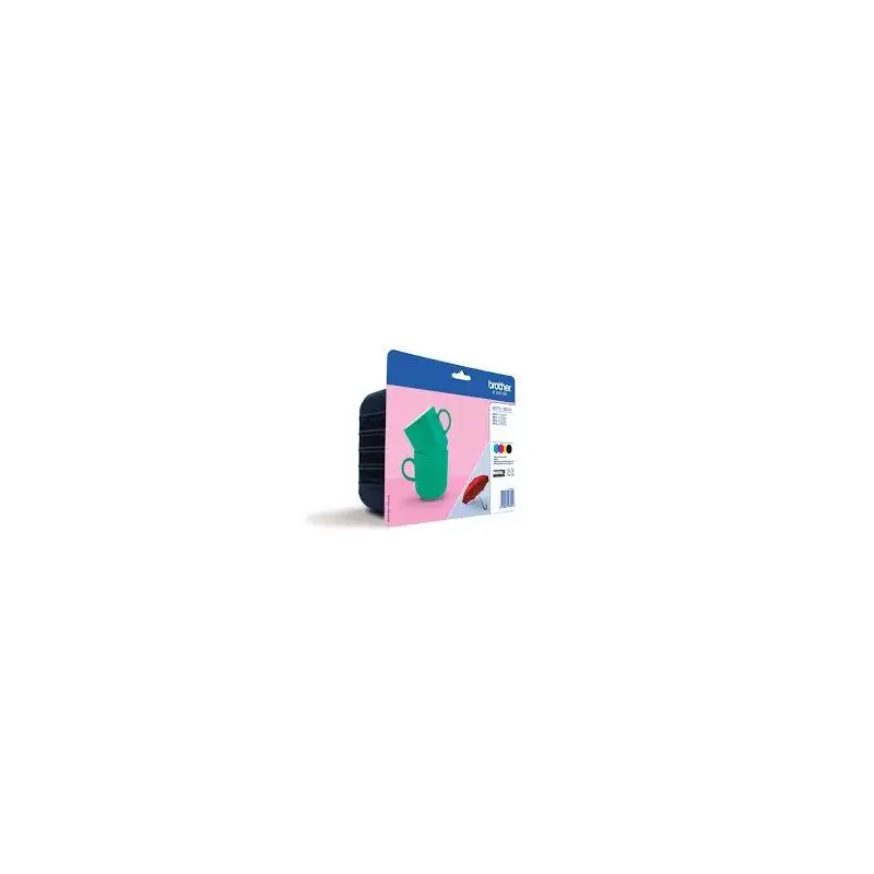 (LC227XLVALBP) BROTHER TINTA BK/C/M/Y/B DCP-J4120DW- MFC-J4420DW/J4620DW - PACK 4 COLORES