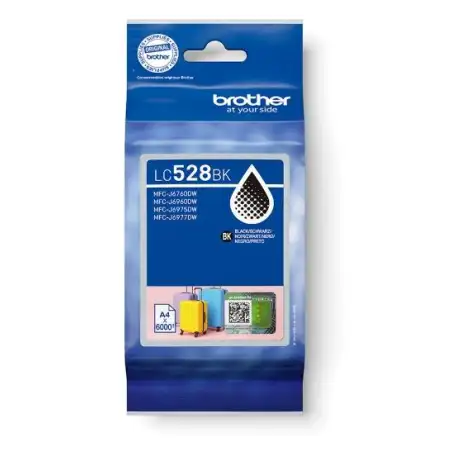(LC528BK) BROTHER TINTA NEGRO MFC-J6760DW/J6960DW