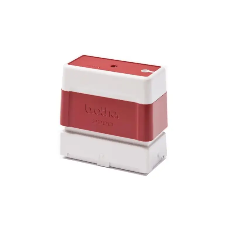 (PR2260R6P) BROTHER MONTURA DE SELLO ROJO DE 22MMX60MM (UNIDAD)