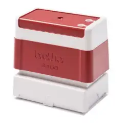 (PR3458R6P) BROTHER MONTURA DE SELLO ROJO DE 34MMX58MM (UNIDAD)
