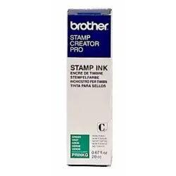 (PRINKG) BROTHER TINTA PARA REENTINTADO VERDE 20CC (UNIDAD)