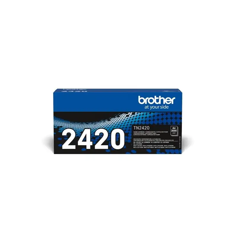 (TN2420) BROTHER TONER NEGRO HL-L2310D/L2350DW/L2370DN/L2375DW - DCP-L2510D/L2530DW/L2550DN - MFC-L2710DW/L2730DW/L2750DW