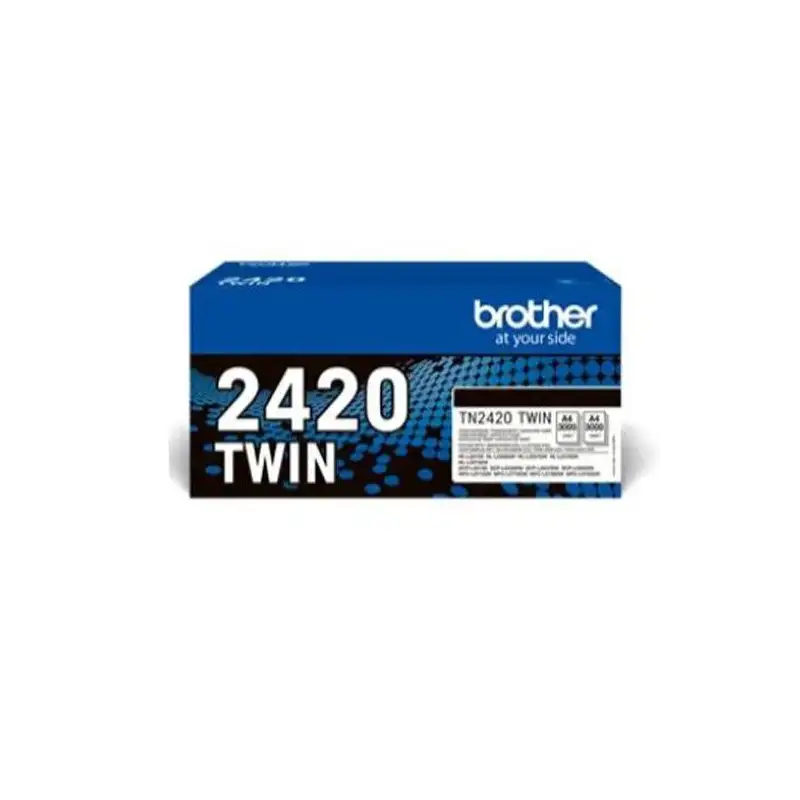 (TN2420TWIN) BROTHER TONER NEGRO HL-L2310D/L2350DW/L2370DN/L2375DW - DCP-L2510D/L2530DW/L2550DN - MFC-L2710DW/L2730DW/L2750DW...