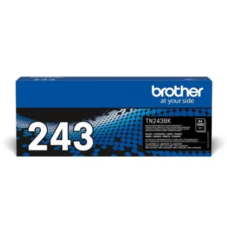 (TN243BK) BROTHER TONER NEGRO HL-L3210CW/L3230CDW/L3270CDW - DCP-L3510CDW/L3550CDW - MFC-L3710CW/L3750CDW/L3770CDW