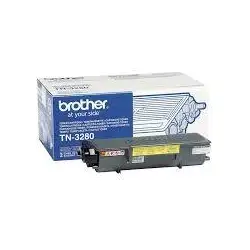 (TN3280) BROTHER TONER NEGRO HL-5340D/5340DL/5350CN/5370DW - DCP-8070D/8085DN - MFC-8370DN/8880DN/8890DW