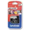 (MK231BZ) BROTHER CINTA NO LAMINADA TEXTO NEGRO SOBRE BLANCO - 12MMX8M