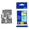 (TZE731) BROTHER CINTA ROTULADORA LAMINADA TEXTO NEGRO SOBRE VERDE - 12MMX8M