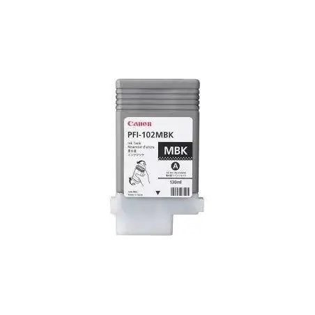 (0894B001AA) CANON TINTA NEGRO MATE LP 17/24 - IPF 500/600/700/710/610/605/720/755 - PFI 102 MBK