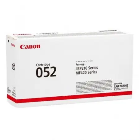 (2199C002) CANON TONER NEGRO I-SENSYS LBP 210/212DW/214DW/215X - MF 420/421DW/424DW/426DW/428X/429DW/429X - 052