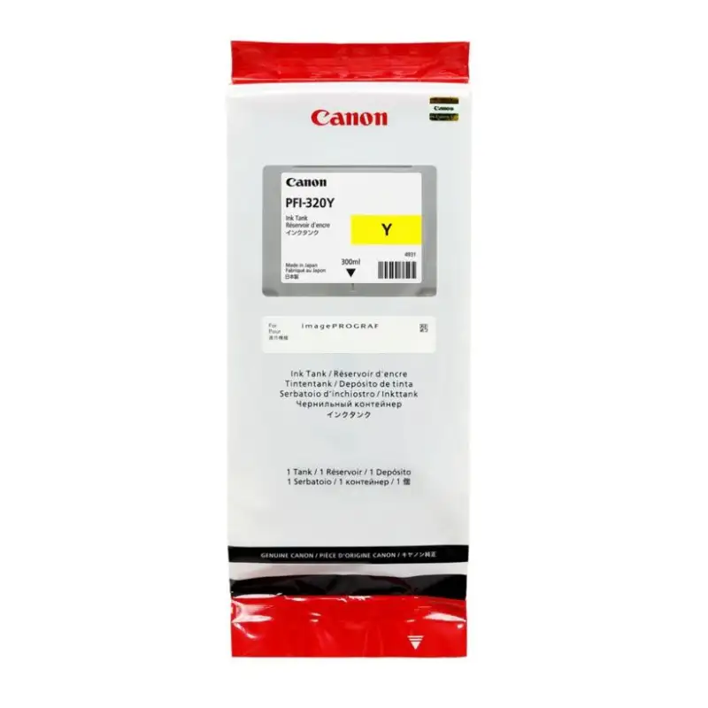 (2893C001AA) CANON TINTA AMARILLO TM 200/205/300/305 - PFI 320Y
