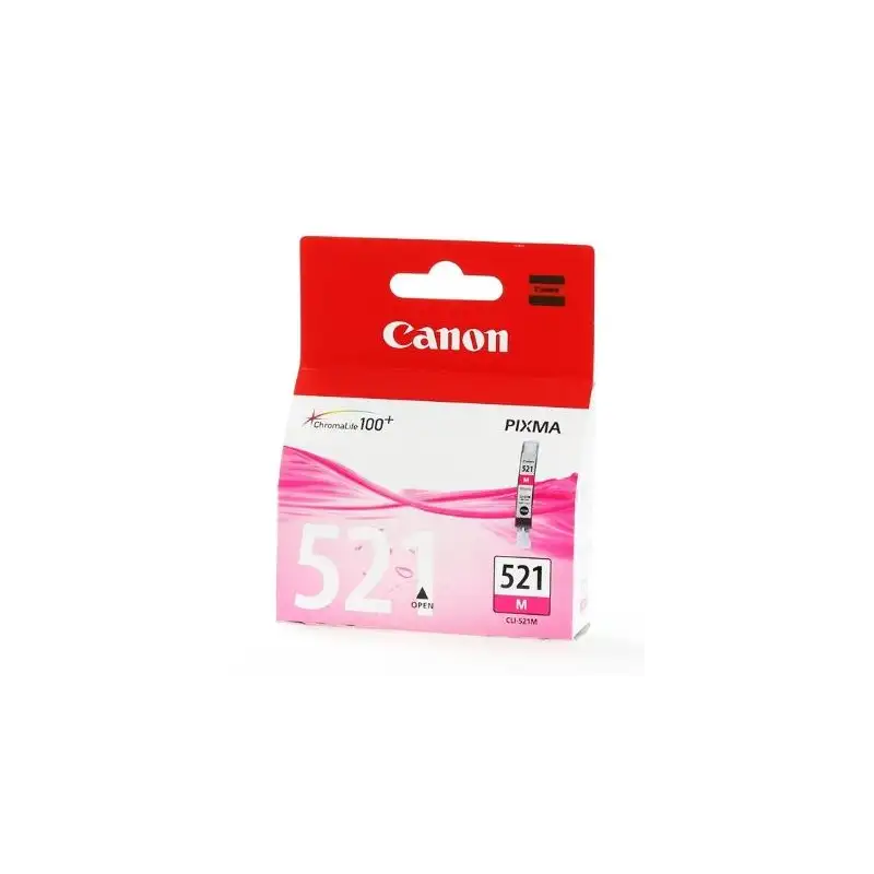 (2935B001) CANON TINTA MAGENTA PIXMA MP 620/630/980 - CLI 521M