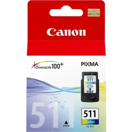 (2972B001) CANON TINTA TRICOLOR PIXMA MP 240/260/280/480 - CL 511