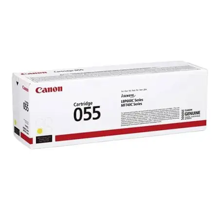 (3013C002) CANON TONER AMARILLO I-SENSYS LBP 664CX/663CDW - MF 744CDW/742CDW/746CX - 055Y
