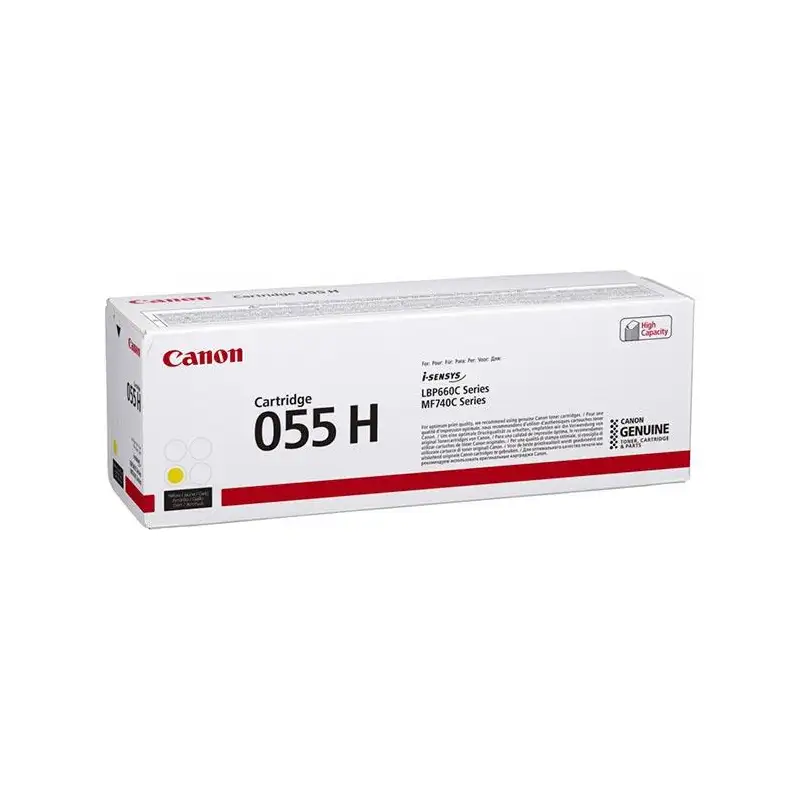 (3017C002) CANON TONER AMARILLO LBP 663/664 - MF 742/744/745/746 - 055HY
