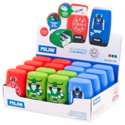 (4703116VK) MILAN AFILABORRA COMPACT VIKINGS CAJA EXPOSITORA 16U C/SURTIDOS