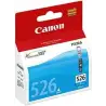 (4541B001) CANON TINTA CIAN IP 4850/4950 - IX 6550 - MG 5150/5250/5350/6150/6250/8150/8250 - MX 715/885/895 - CLI 526C