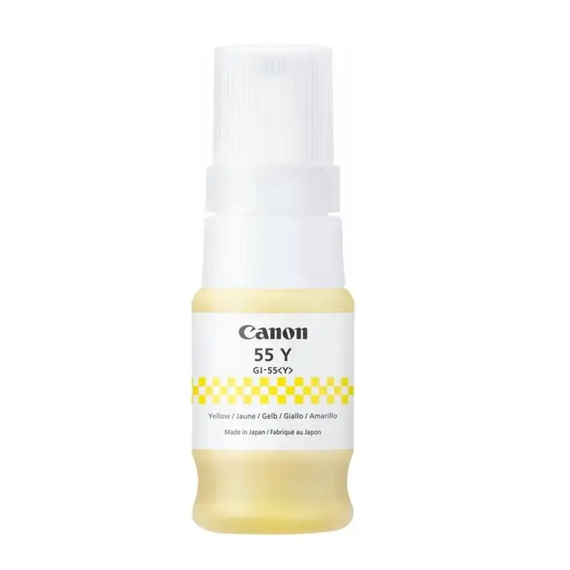 (6291C001) CANON BOTE TINTA AMARILLO PIXMA MAXIFY GX 1050/2050 - GI 55Y