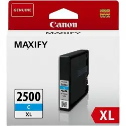 (9265B001AA) CANON TINTA CIAN MAXIFI IB 4050/4150 - MB 5050/5150/5155/5350/5450/5455 - PGI 2500XLC