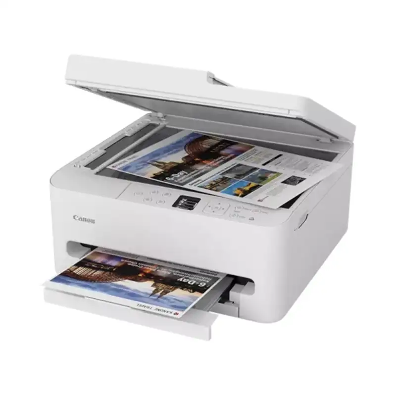 (7178C006) CANON EQUIPO MULTIFUNCIÓN INKJET ADF COLOR TS7550I A4 WIFI  BLANCO