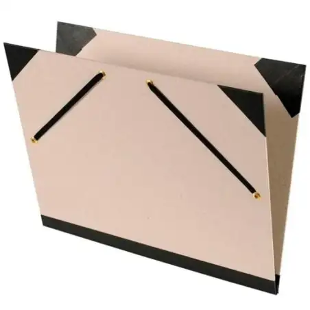 (C200003134) CANSON CARPETA DE DIBUJO A2 52X72CM PERSONALIZABLE CIERRE C/GOMAS GRIS