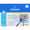 (C400110488) CANSON MINIPACK ACUARELA Y TÉMPERA BASIK 6 HOJAS 24X32CM + 20% DE HOJAS GRATIS