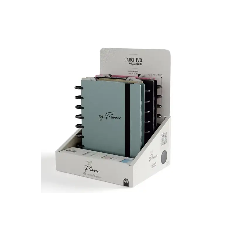 (66045088) CARCHIVO EXPOSITOR 4 MY PLANNER INGENIOX "CLASSIC" 240 PAG SURTIDOS