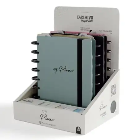 (66045088) CARCHIVO EXPOSITOR 4 MY PLANNER INGENIOX "CLASSIC" 240 PAG SURTIDOS
