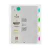 (66114199) CARCHIVO SEPARADORES INGENIOX NEON A4 EXTRAÍBLES 4 POSICIONES PP