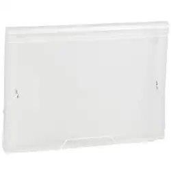 (1913KF02) CARCHIVO CLASIFICADOR ACORDEÓN FOLIO 13 DPTOS C/GOMA PP TRANSLÚCIDO INCOLORO