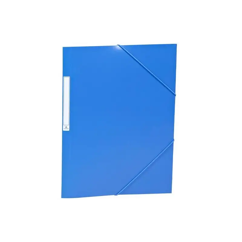 (2033K11) CARCHIVO CARPETA 3 SOLAPAS FOLIO C/GOMAS PP OPACO AZUL OSCURO