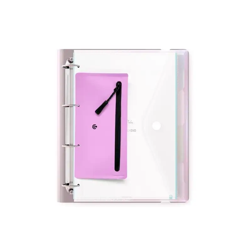 (46010162) CARCHIVO ESTUCHE SLIM CASE PARA CARPEBLOCK 360 VIOLETA