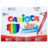 (40615 / 40532) CARIOCA ROTULADOR JOY PUNTA FINA COLORES SURTIDOS ESTUCHE 24 UD