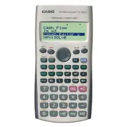 (FC-100V) CASIO CALCULADORA CIENTÍFICA FC-100V PILAS PROGRAMABLE 4 LÍNEAS LCD 10+2 Y 15 DÍGITOS GRIS