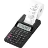 (HR-8RCE) CASIO CALCULADORA DE OFICINA CON IMPRESORA HR-8RCE 12 DÍGITOS NEGRO