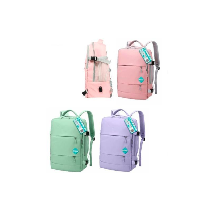 (331715) LAGART MOCHILA CABINA BACKPACK C/SURTIDOS PASTEL