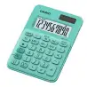 (MS-7UC-GN) CASIO CALCULADORA DE OFICINA SOBREMESA VERDE 10 DÍGITOS