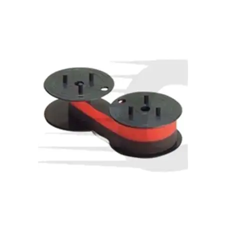 (RB-02) CASIO CINTA IMPRESIÓN DE NAILON 6M X 13MM NEGRO/ROJO