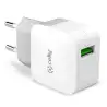 (TCUSBTURBO) CELLY CARGADOR PARED 1 USB 2.4A BLANCO