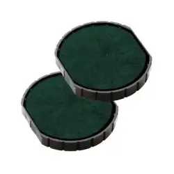 (501382) COLOP ALMOHADILLA E/R50 VERDE BLISTER -2U-