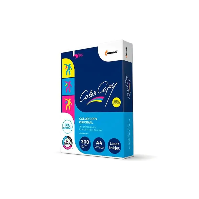 (350467) COLOR COPY ORIGINAL PAPEL REPROGRÁFICO DIN A4 200GR PAQUETE 250H BLANCO SATINADO MATE