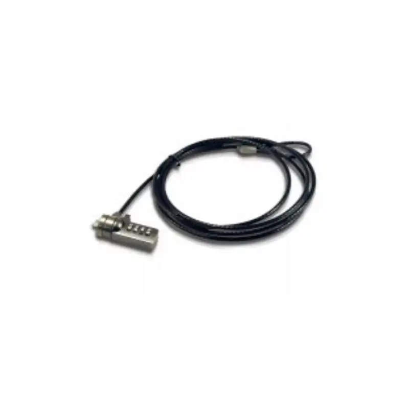 (CNBCOMLOCK18) CONCEPTRONIC CABLE DE SEGURIDAD PARA PORTÁTIL POR COMBINACION 1.8 M NEGRO/GRIS