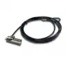 (CNBCOMLOCK18) CONCEPTRONIC CABLE DE SEGURIDAD PARA PORTÁTIL POR COMBINACION 1.8 M NEGRO/GRIS
