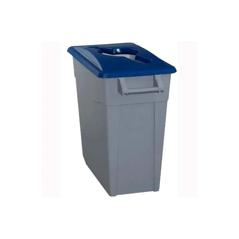 (23230) DENOX  CONTENEDOR ZEUS  ABIERTO 65 LITROS AZUL