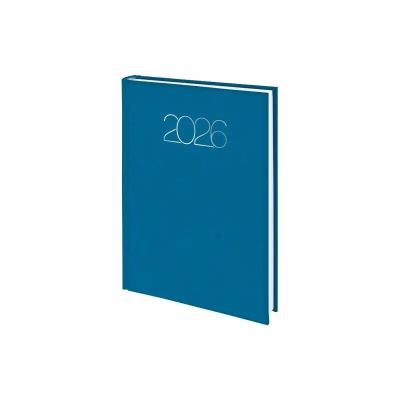 (0D0758682) DEUSTO DIETARIO-D07 BASE 58-PREMIUM 14.5X20.5CM DP 682-AZUL METAL 2026