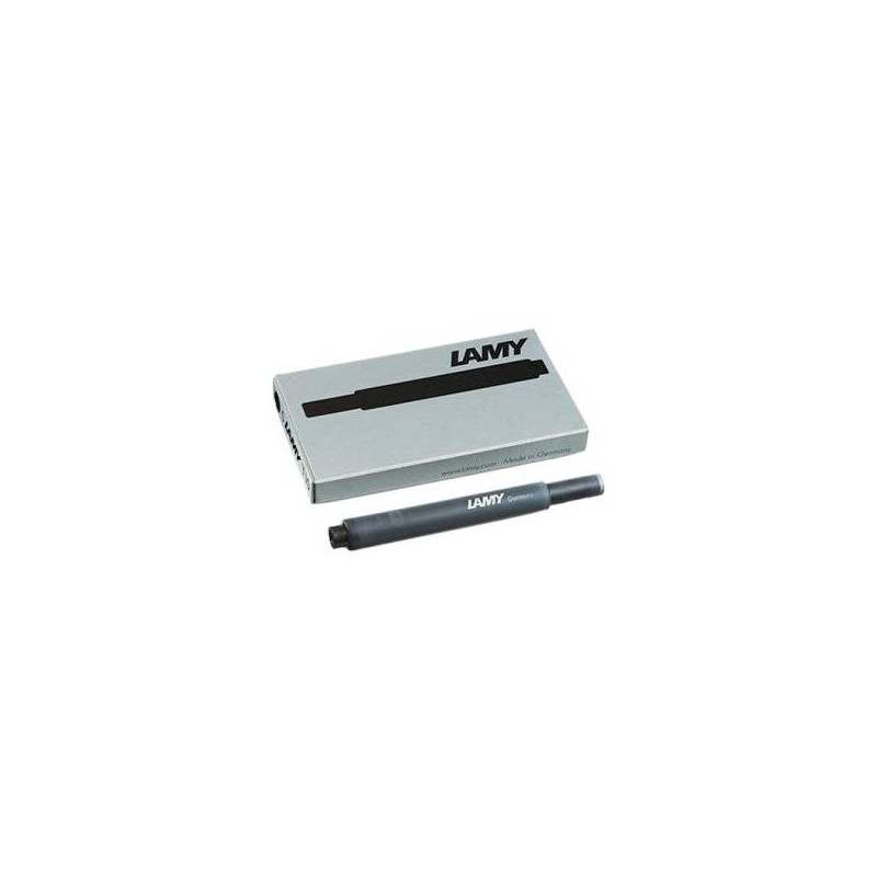 (1202075) LAMY CARTUCHO T10 RECAMBIO 825 PARA PLUMA TINTA NEGRA CAJA 5U
