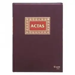 (09905) DOHE LIBRO DE ACTAS FOLIO NATURAL 100 HOJAS